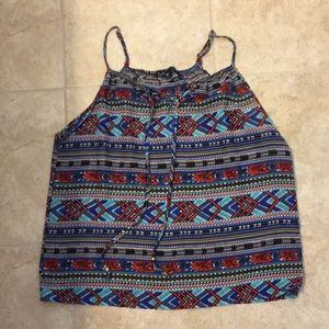 Pattern tank top